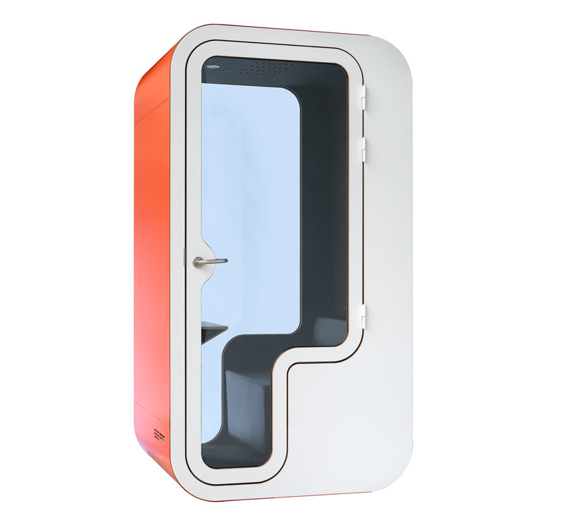 Telefonbox QuietOffice V1 in organge