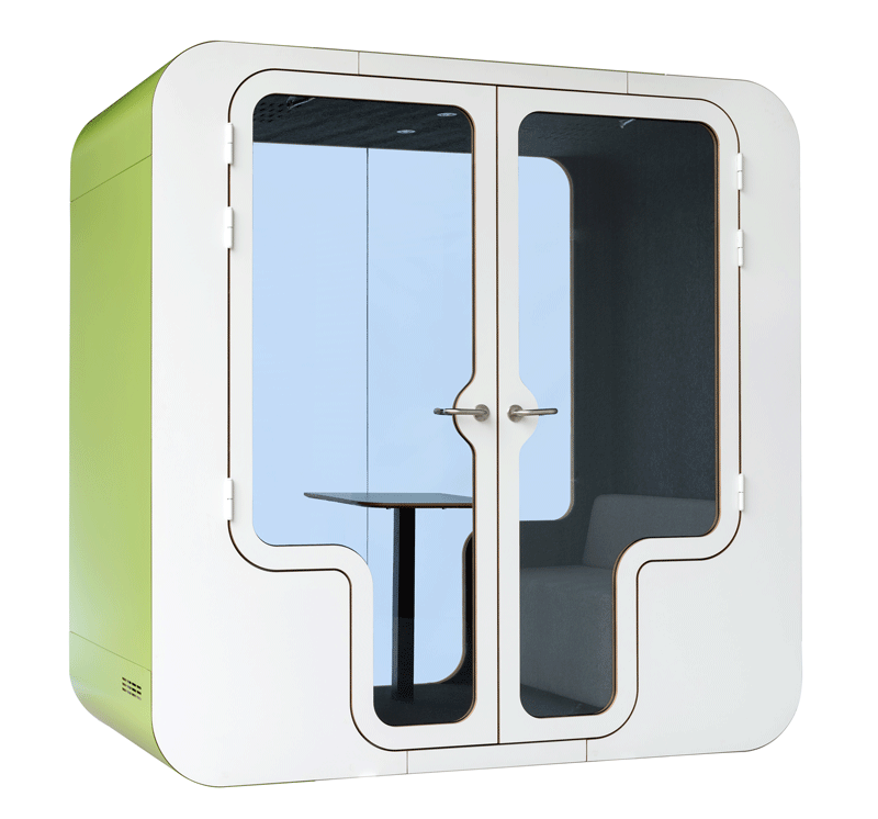 Telefonbox QuietOffice V2 in grün
