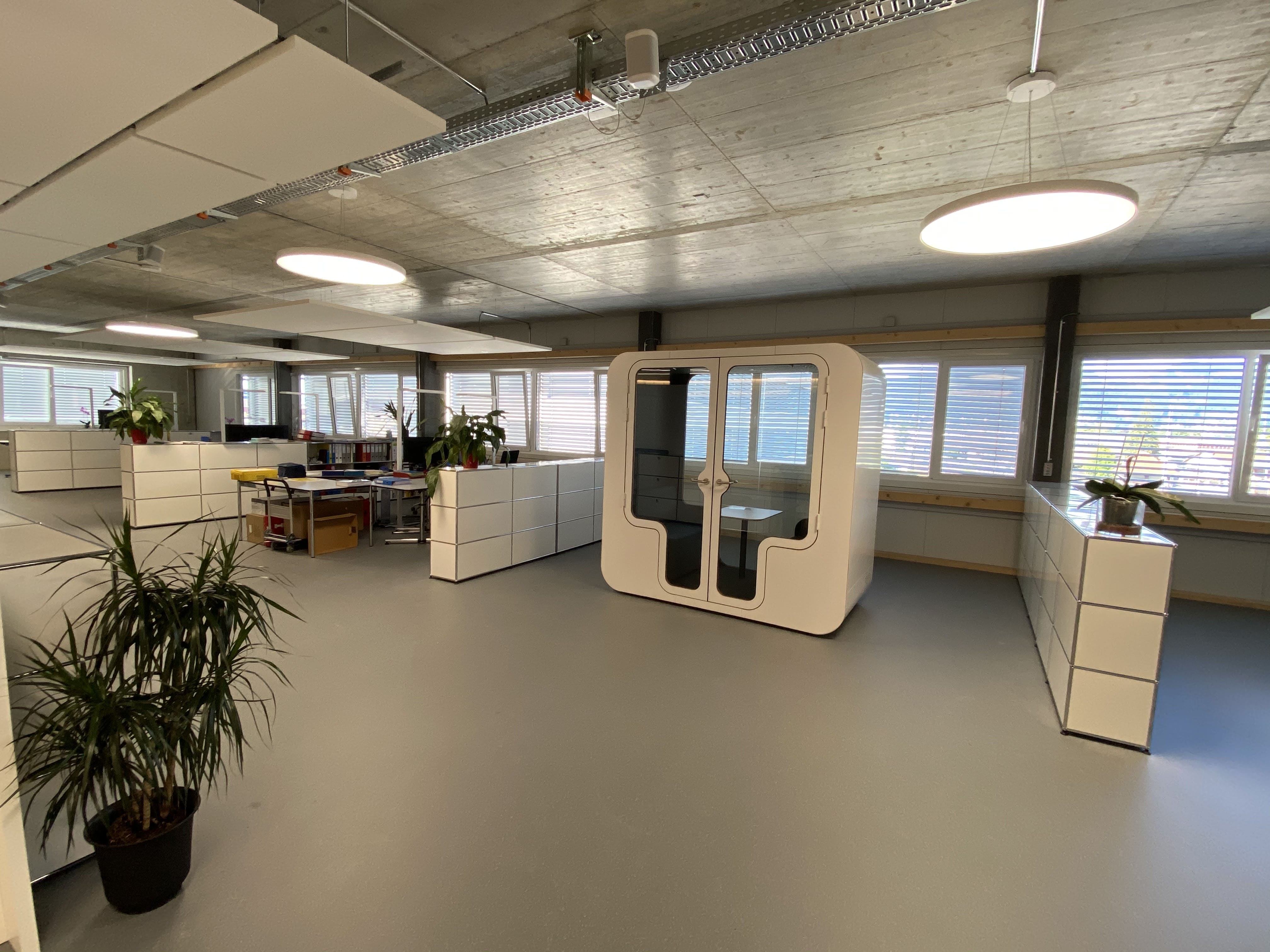 QuietOffice V2; Telefonzelle von QuietOffice, Referenz QuietOffice V2