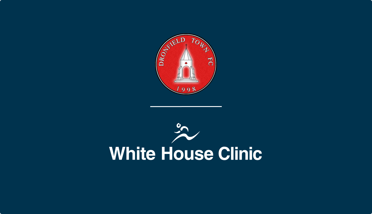 The White House Clinic Announces Official Partnership with Dronfield Town FC