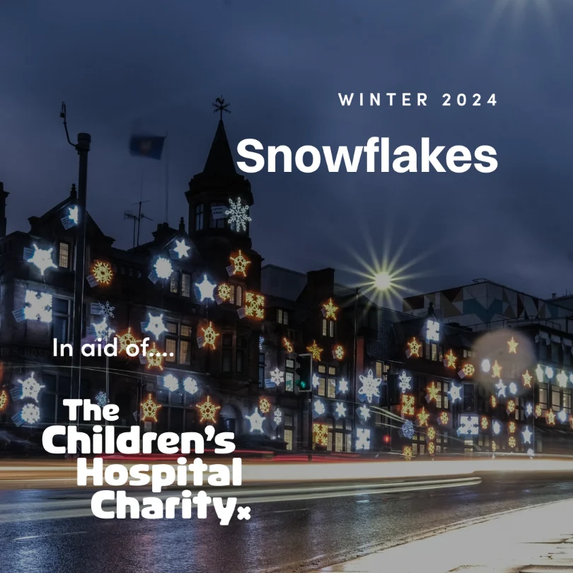Supporting Sheffield Children’s Hospital Snowflakes