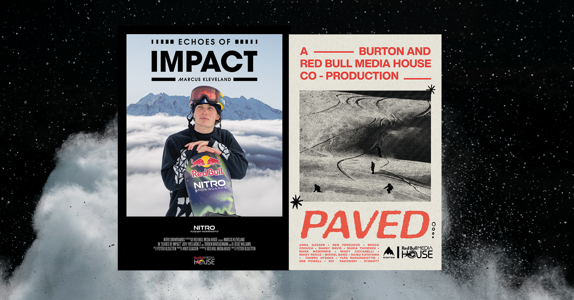 Dobbelt kinopremiere: Se "Echoes of impact" med Marcus Kleveland og Burtons storsatsing Paved!