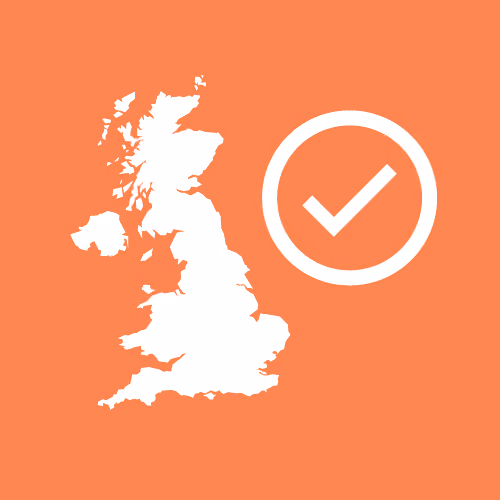 Illustration with UK map