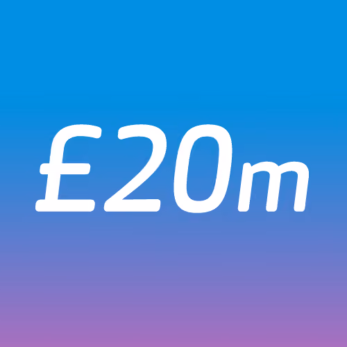£20m