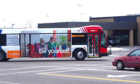 Treeo Senior Living - Transit Ad