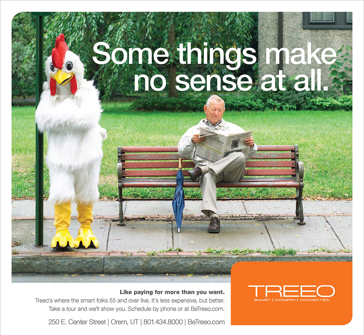 Treeo Senior Living - Chicken Ad