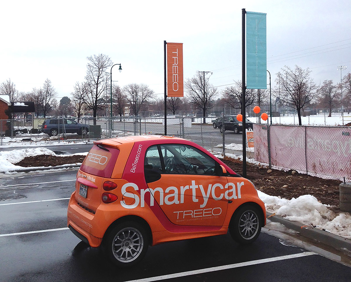 Treeo Senior Living - Car Wrap Graphics