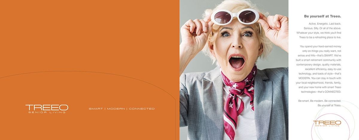 Treeo Senior Living - Print & Online Brochure