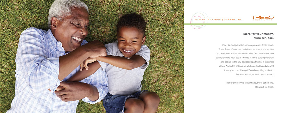 Treeo Senior Living - Print & Online Brochure