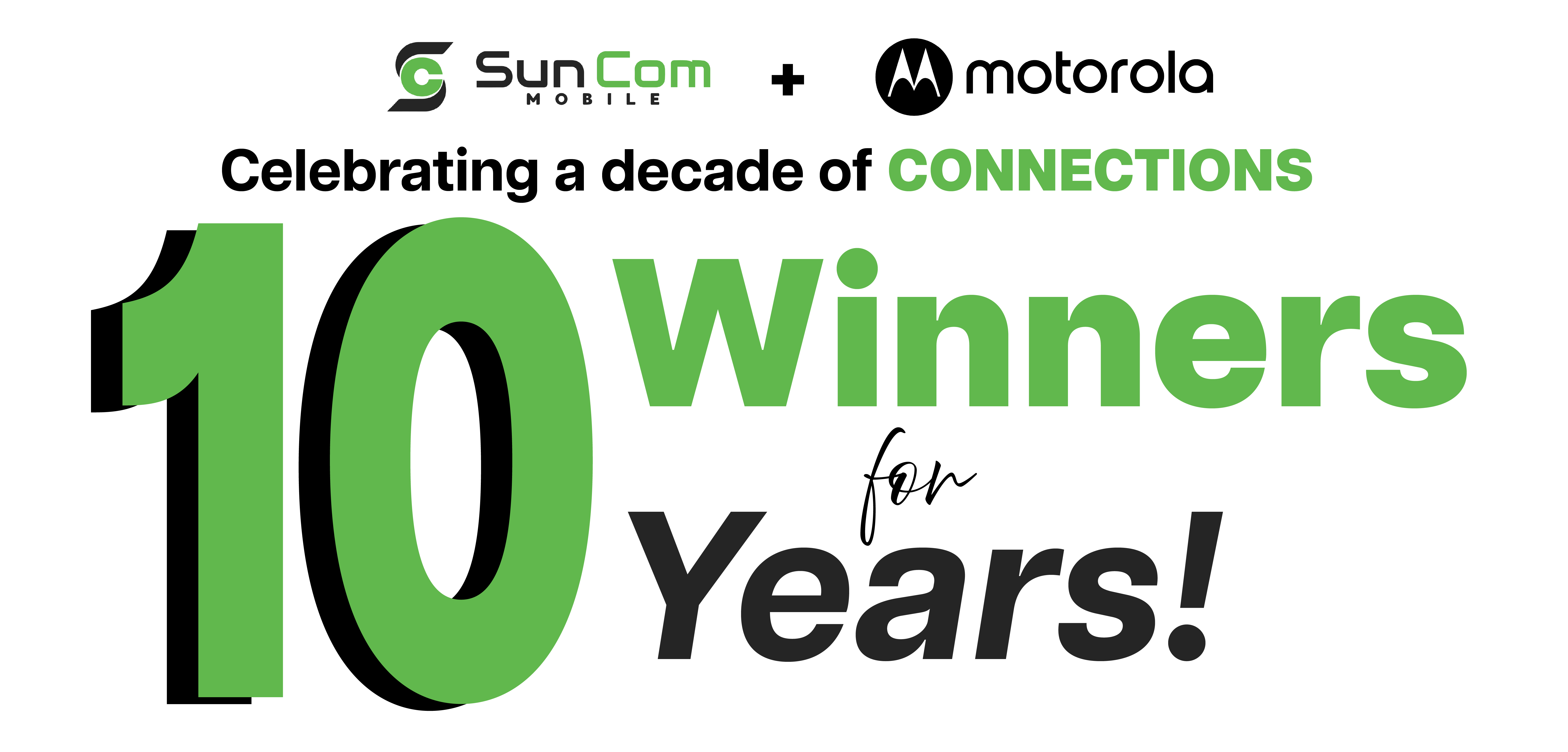 Celebrating a decade of connections with Motorola