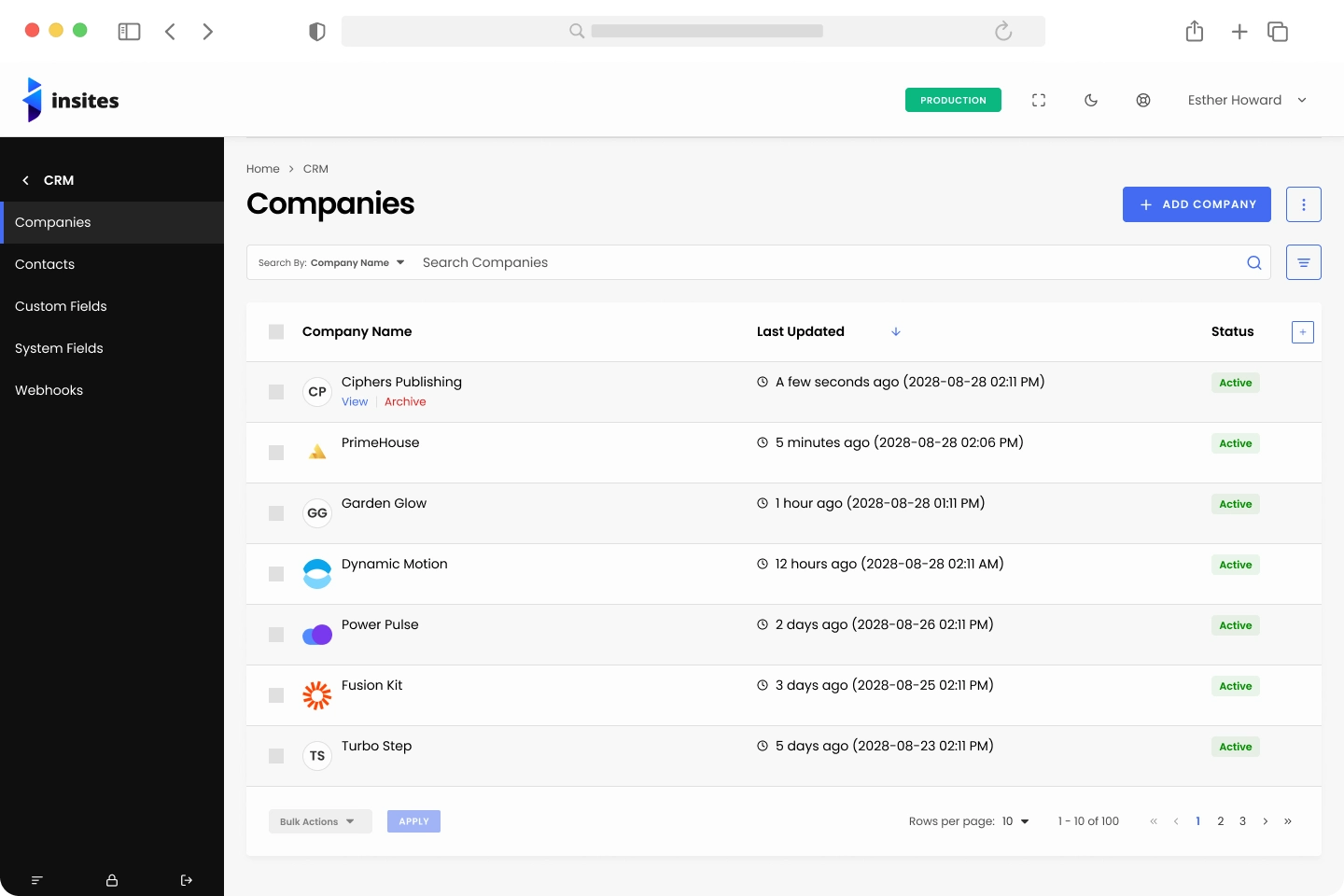 Insites CRM