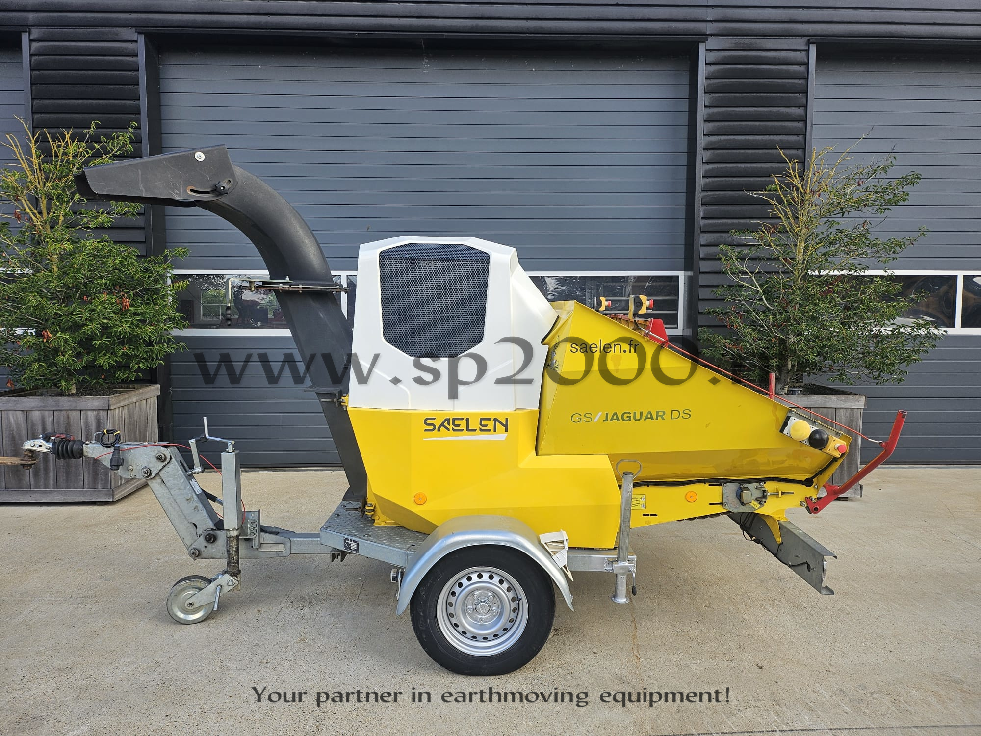 Saelen GS/ Jaguar 45DS  mobiele groenhakselaar / houtversnipperaar