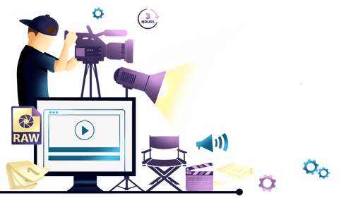 Branding Video Services: what you get Illustration