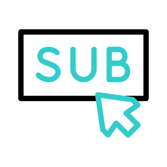 Subscribe to our branded services icon