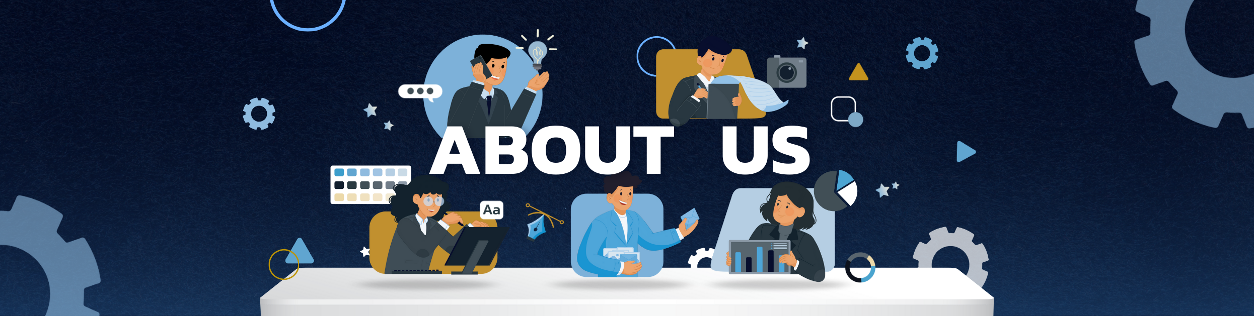 About us page illustration