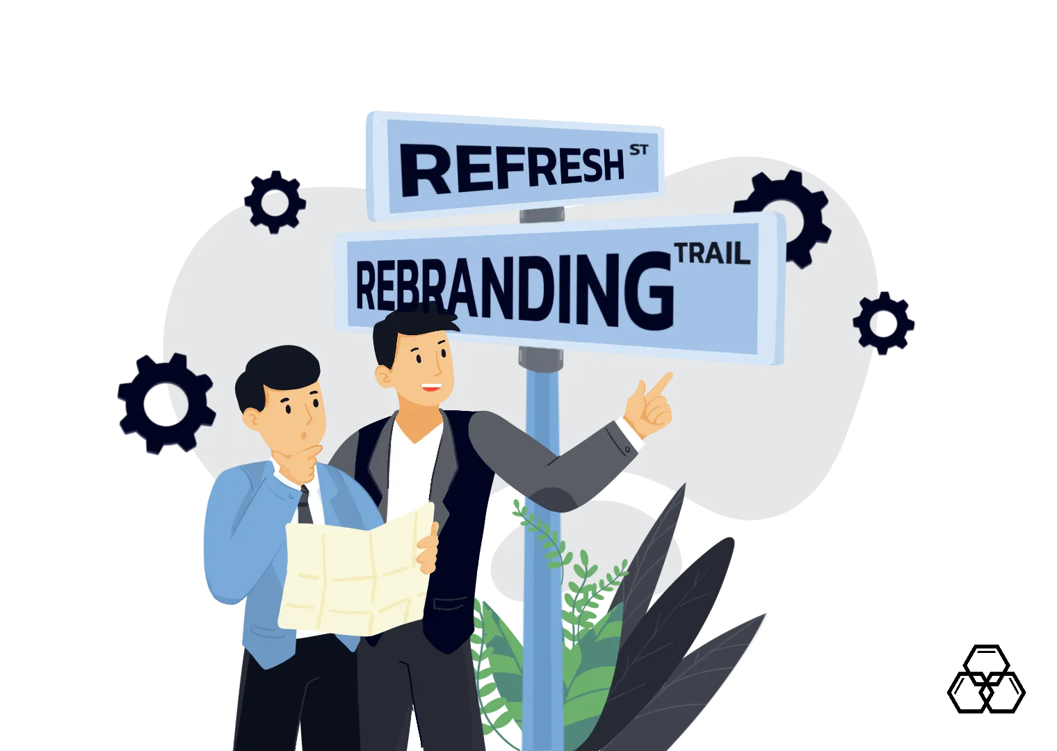 an image that shows a rebranding