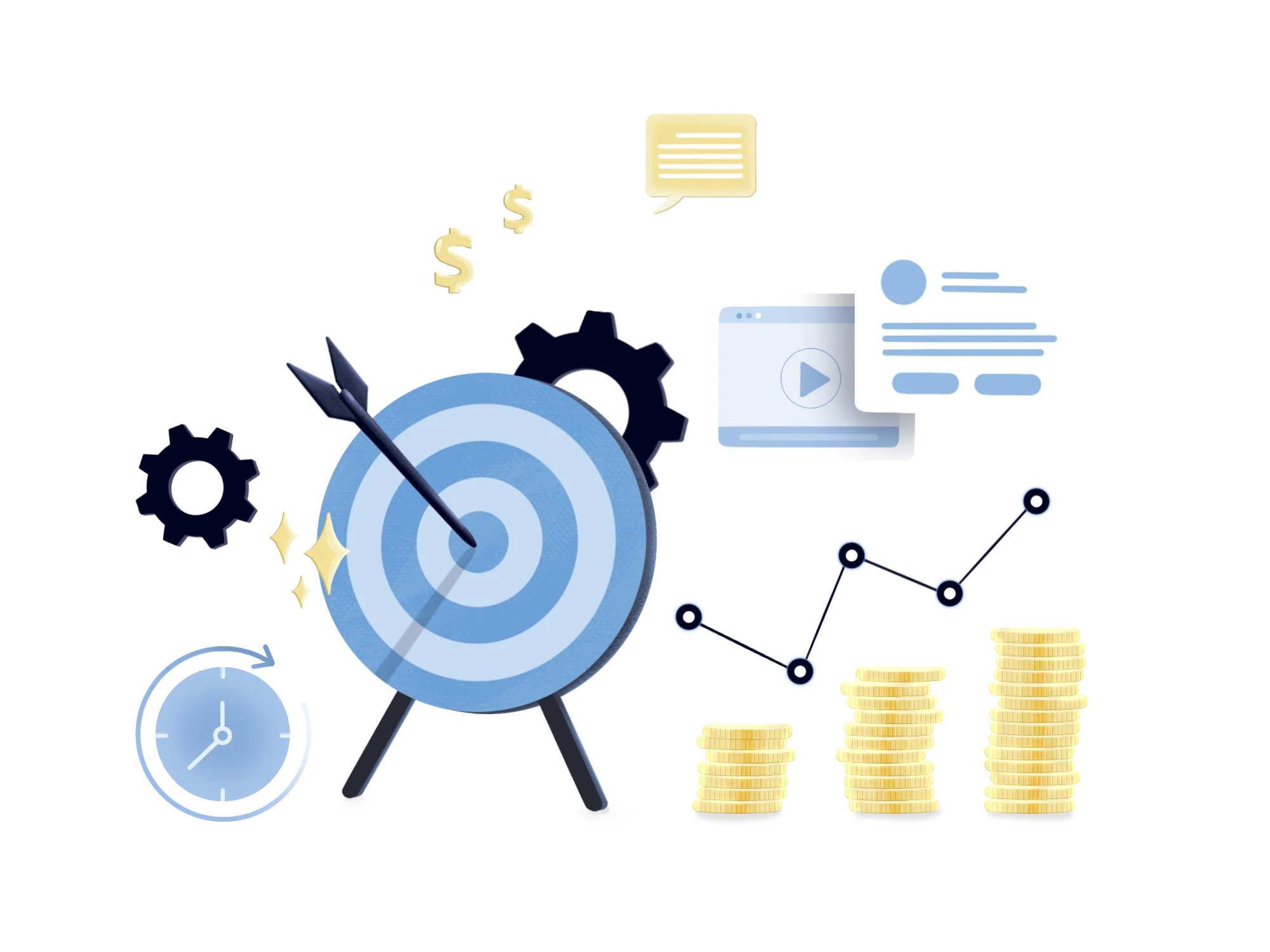 Illustration for targeted strategy