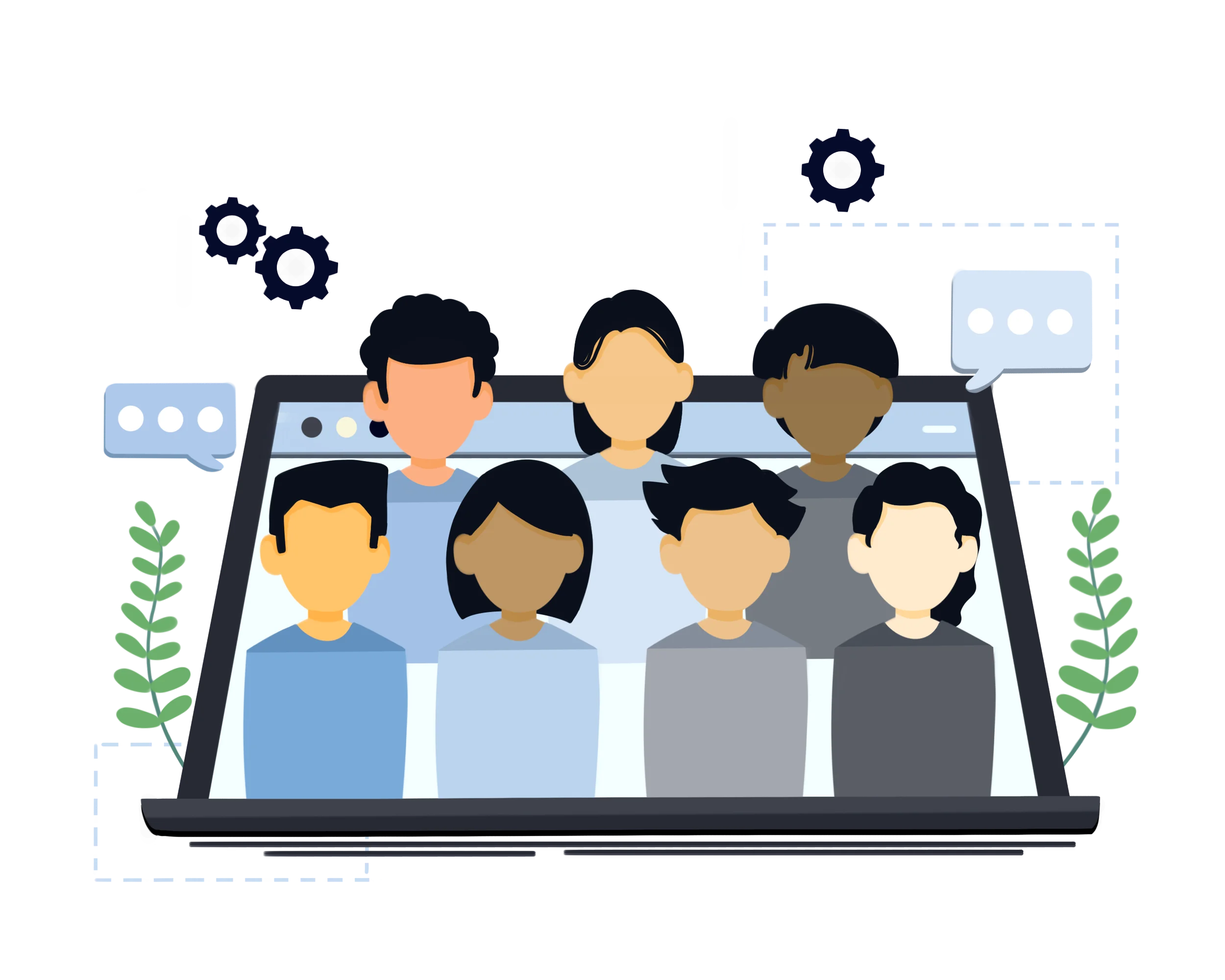 illustration of target audience