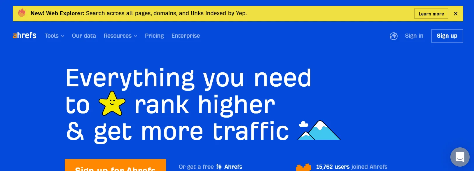 ahrefs ui