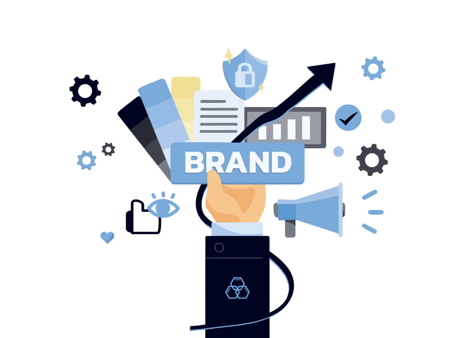 cover image that illustrate brand recognition
