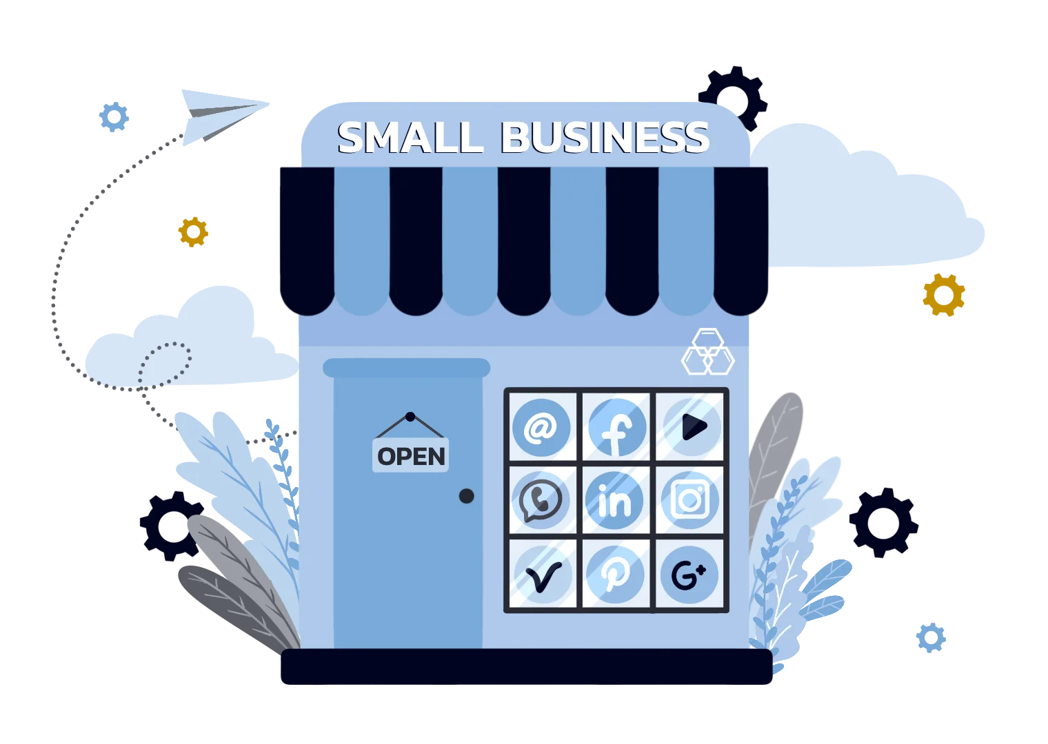 cover image that illustrates small business sales promotions