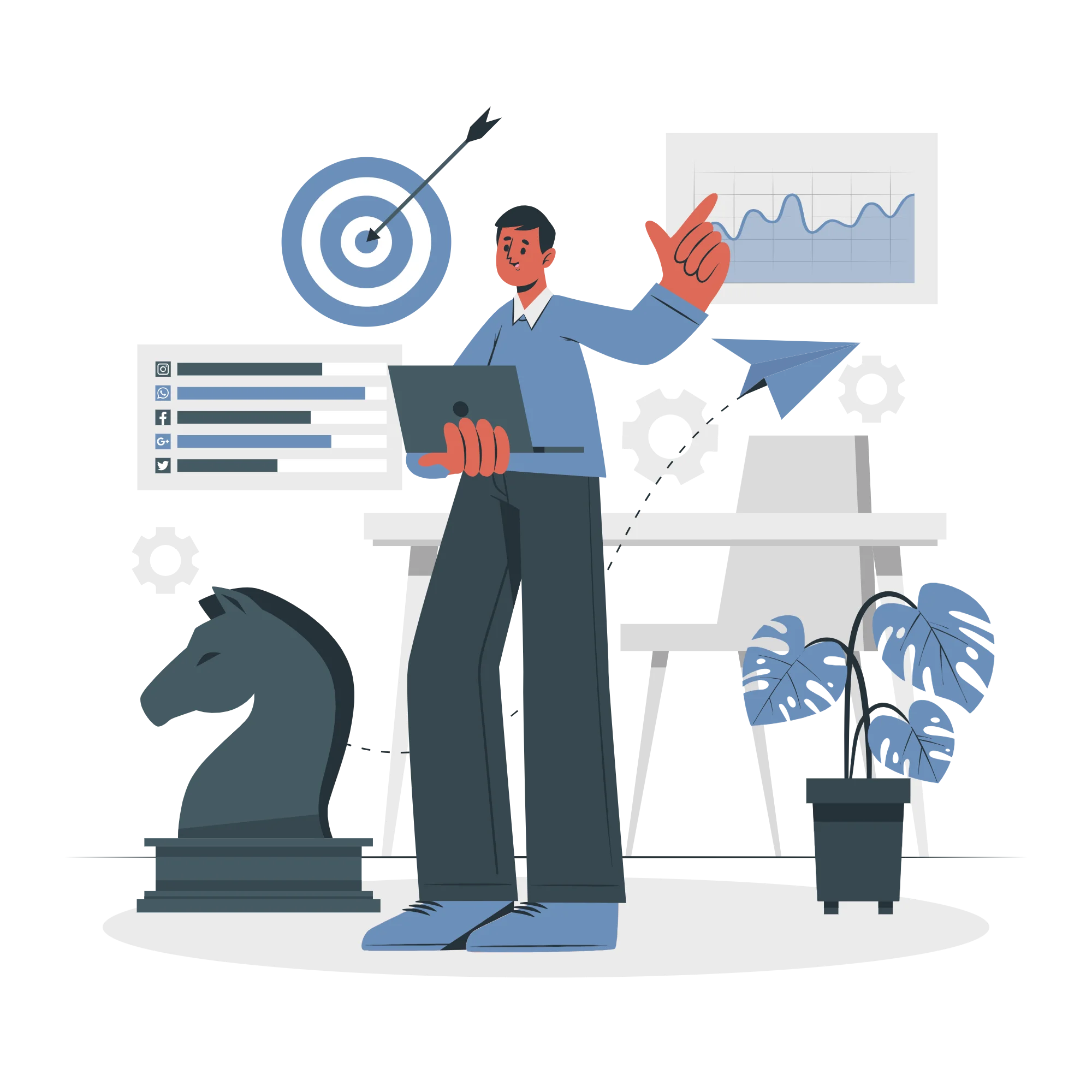 illustration for tracking ads