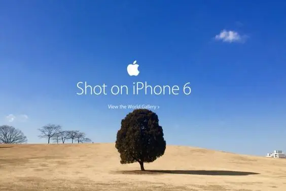 image of apple ad
