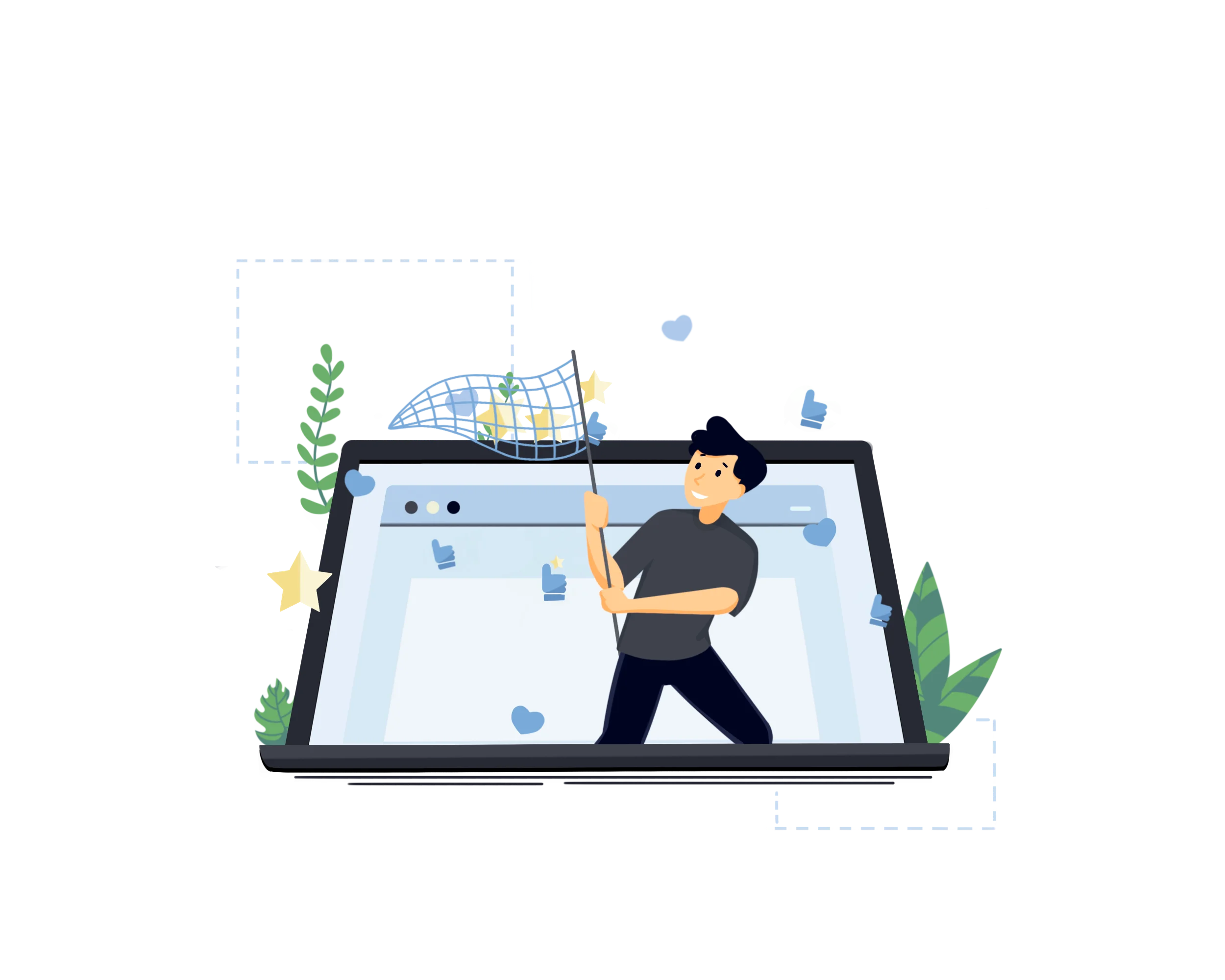 illustration for an effective digital brand