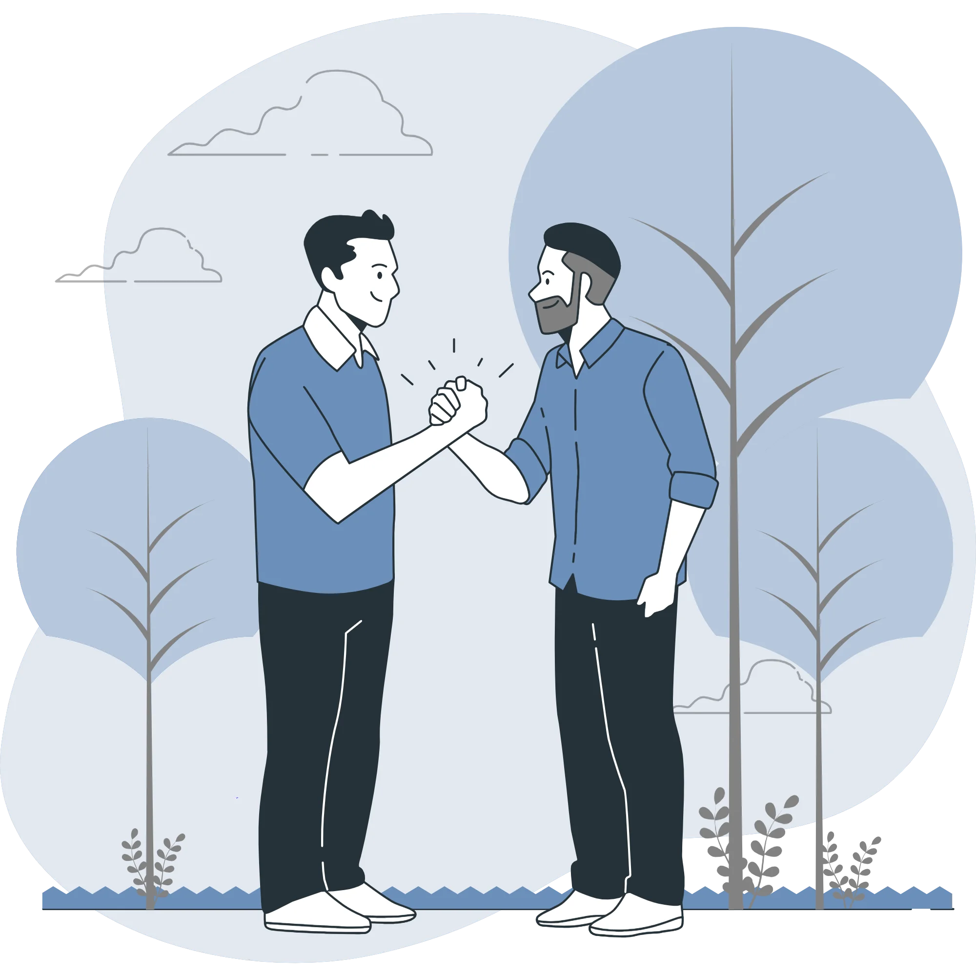 illustration for brand trust