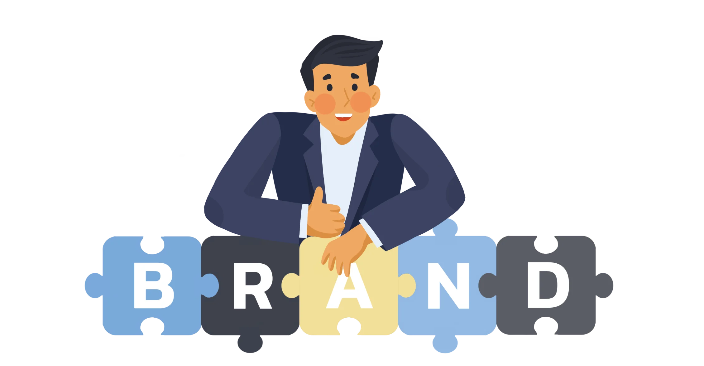 brand reputation a guy with thumbs up