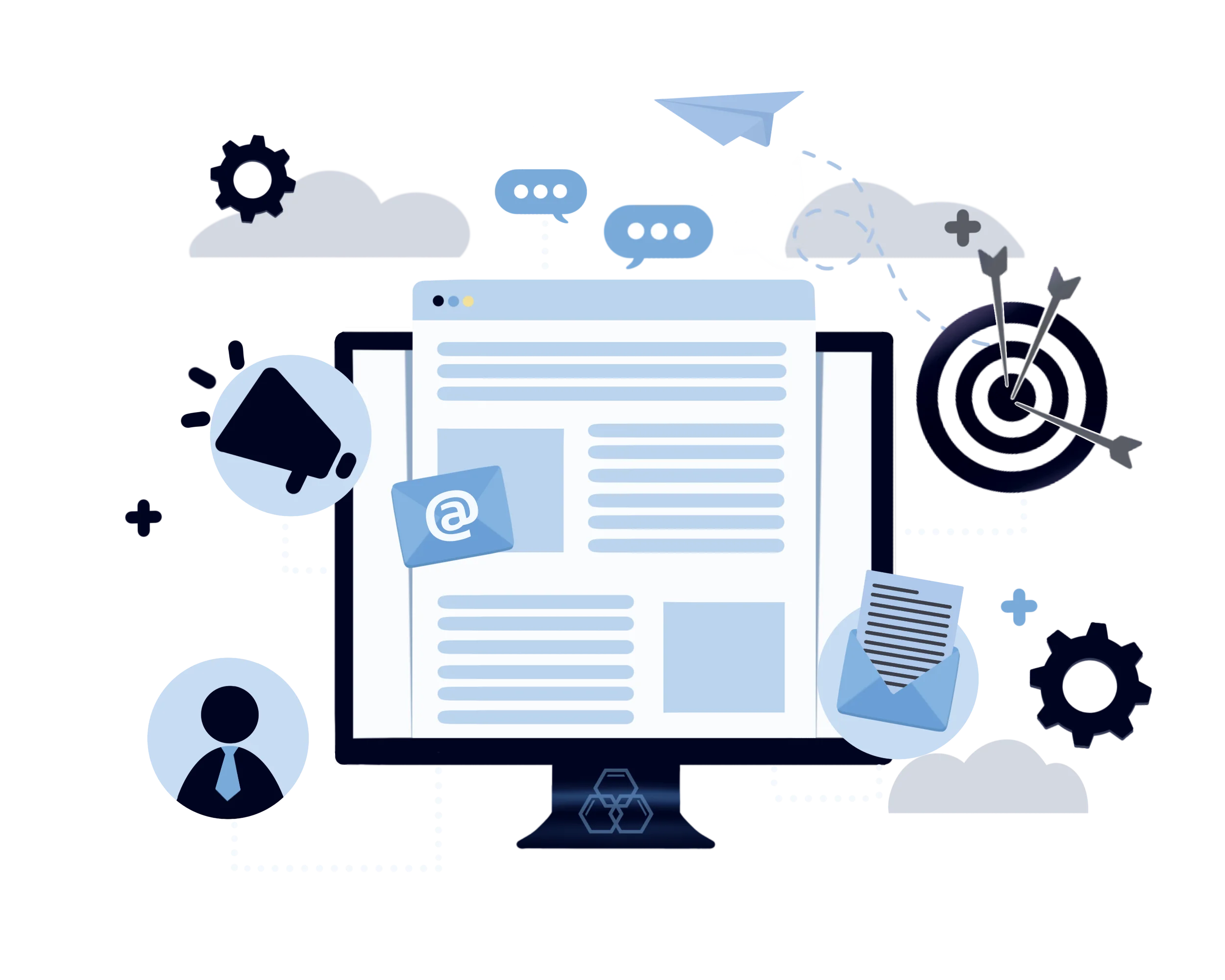 cover image that shows newsletter ideas