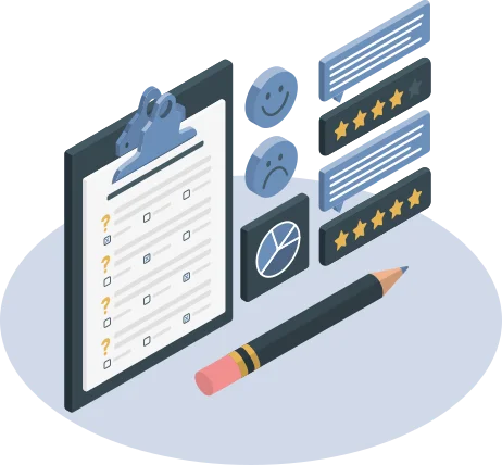 illustration for customer satisfaction