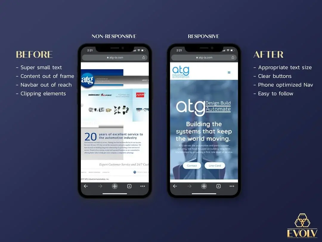 Evolv's rebranding work