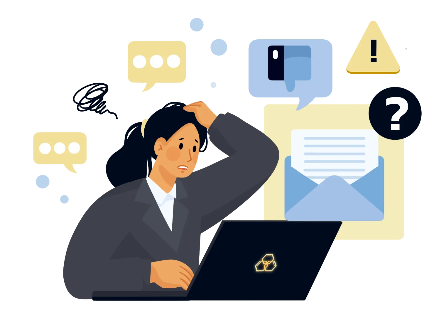 Inconsistent Messaging illustration