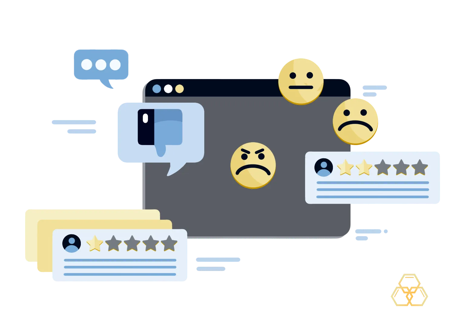 Negative Customer Perception illustration