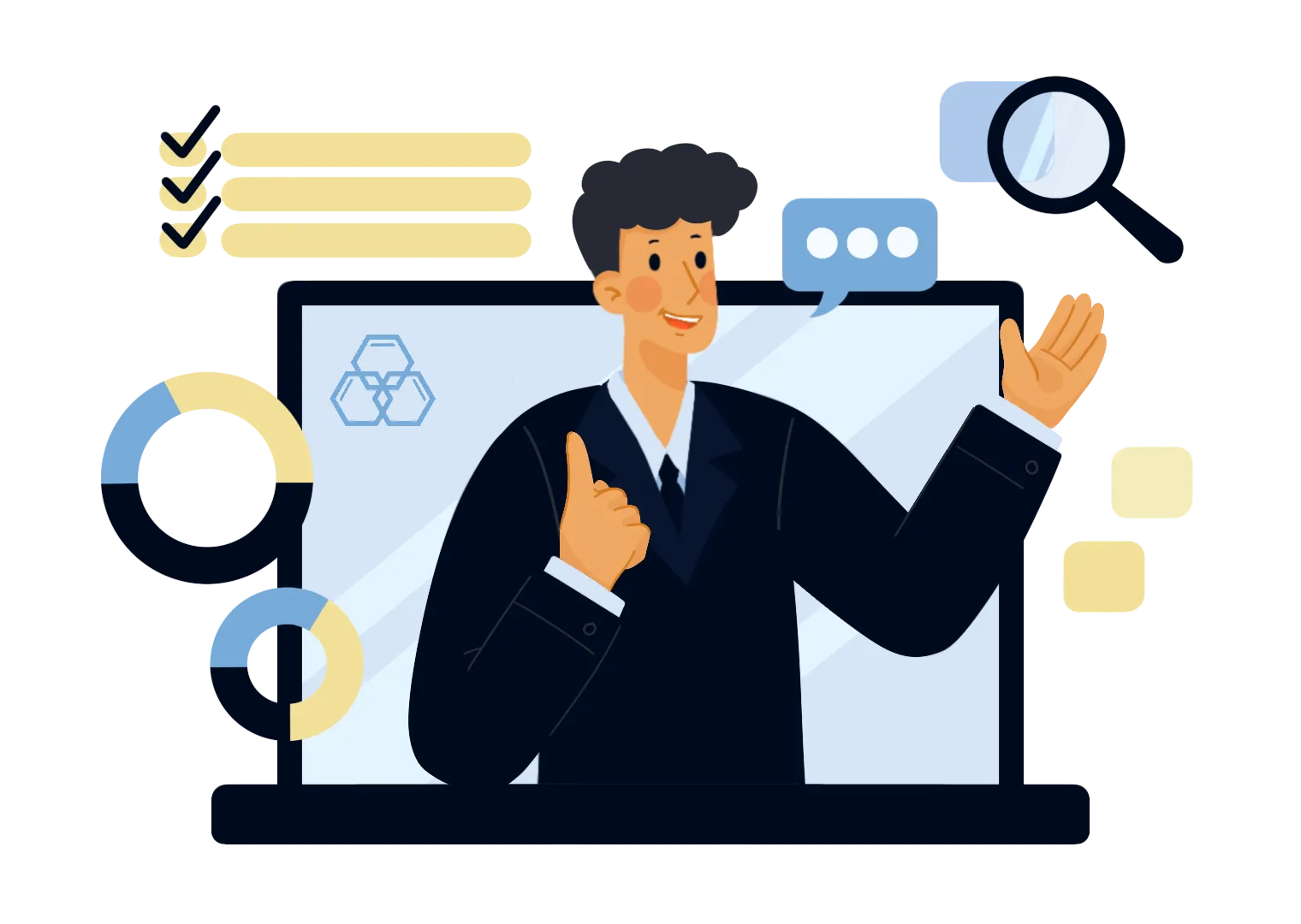 a Brand Consultant illustration