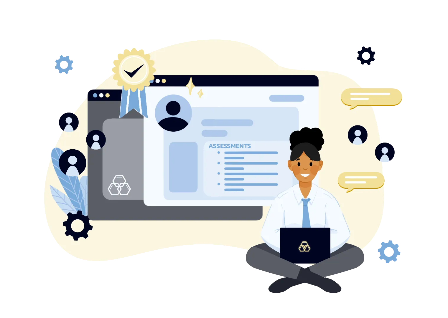 One CTA per landing page illustration