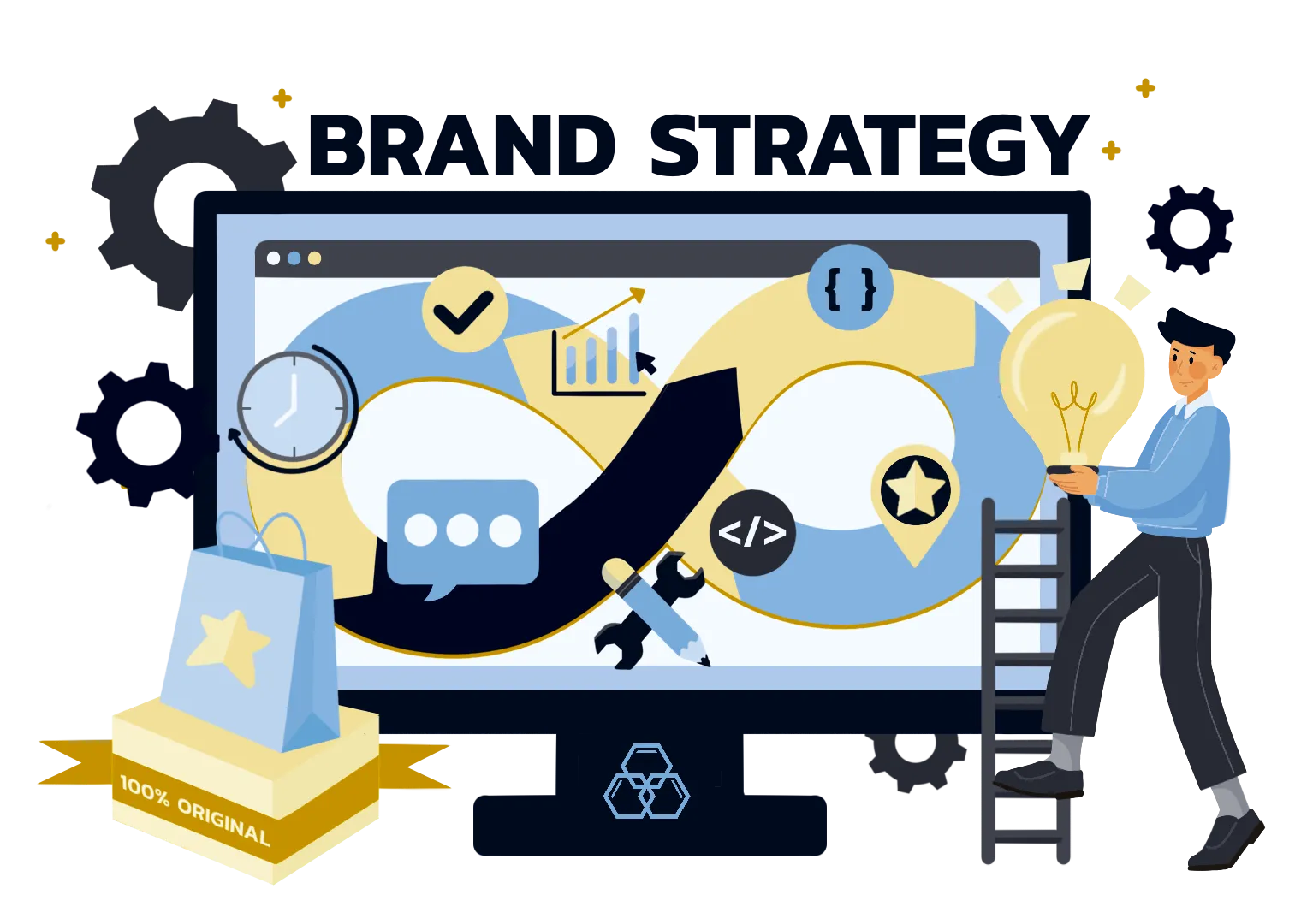 Brand Strategy: Positioning, Architecture, and Messaging at Machine Speed illustration