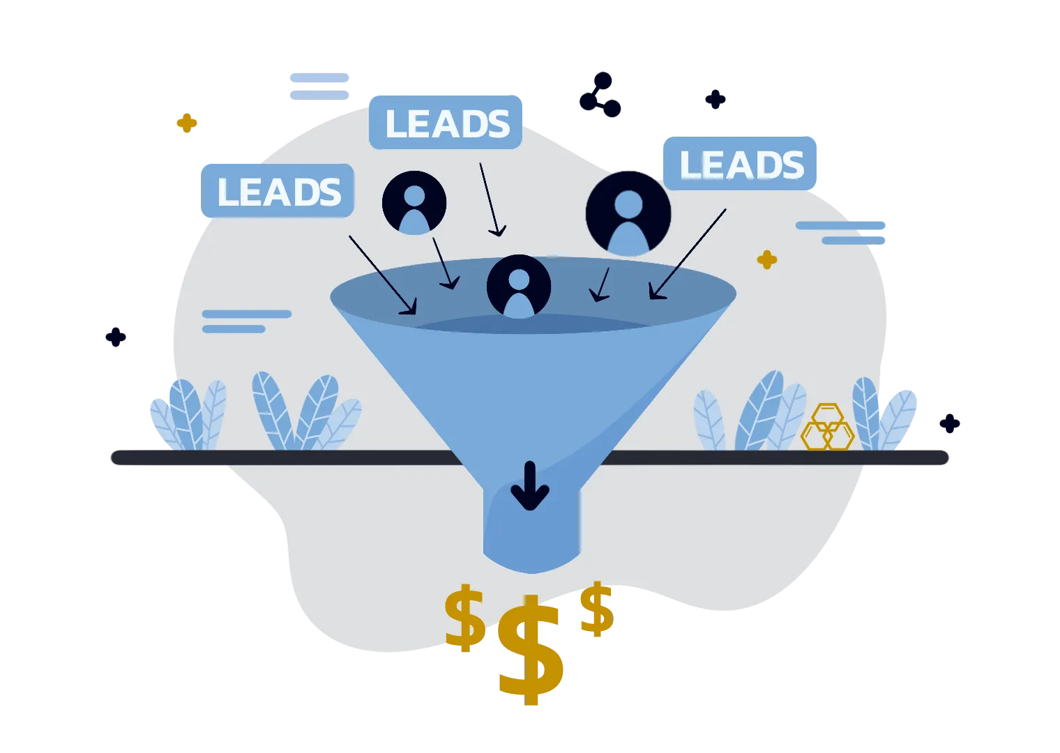 Generate New Leads illustration