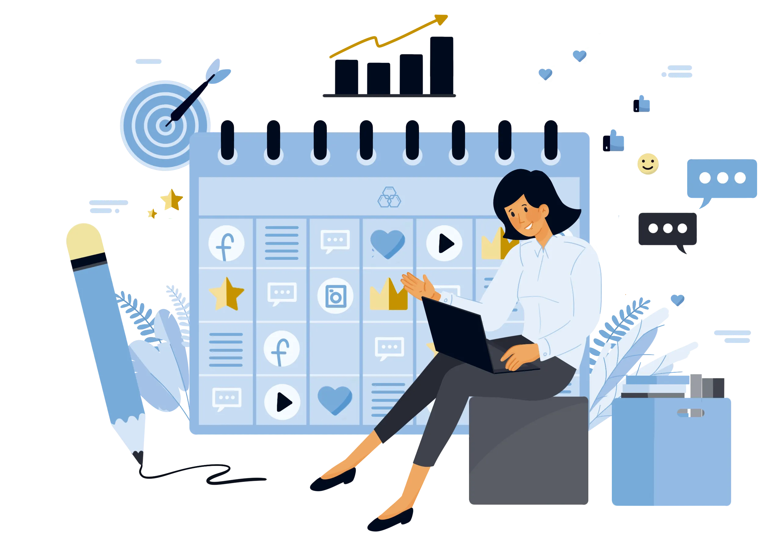 deep understanding B2B brand managers illustration