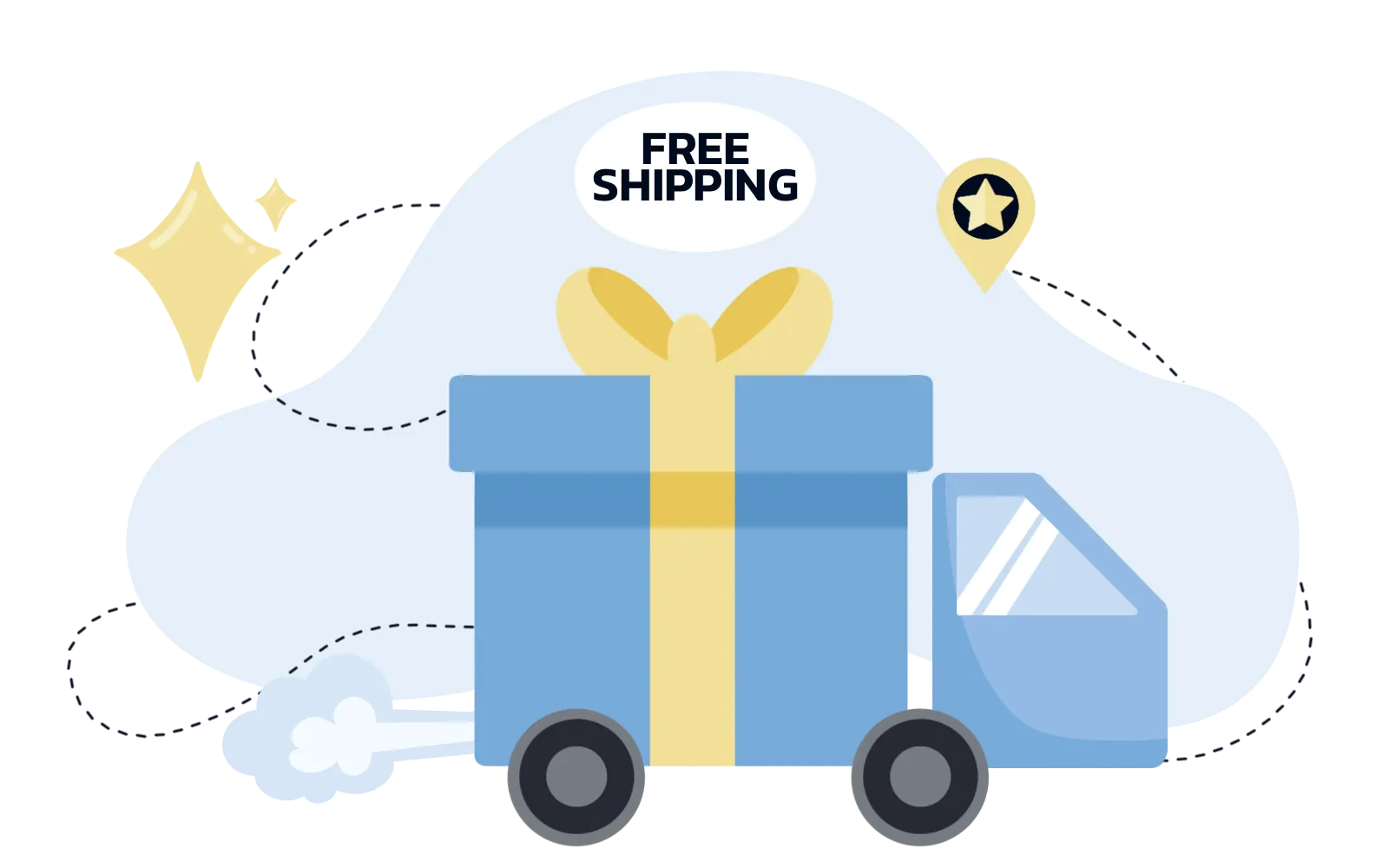 free shipping threshold illustration