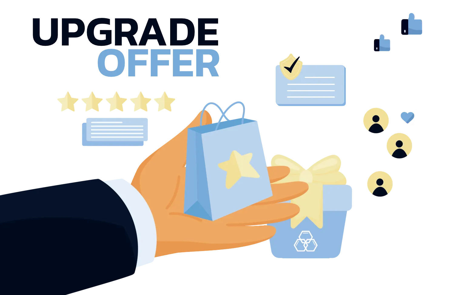 Loyalty Tier Upgrade Offer illustration