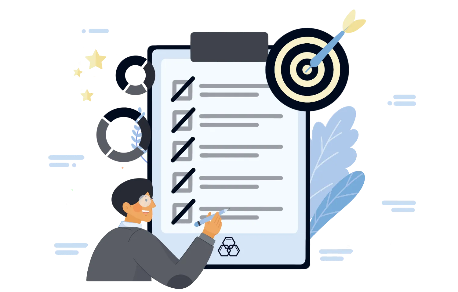 Structured "Listicle"  illustration