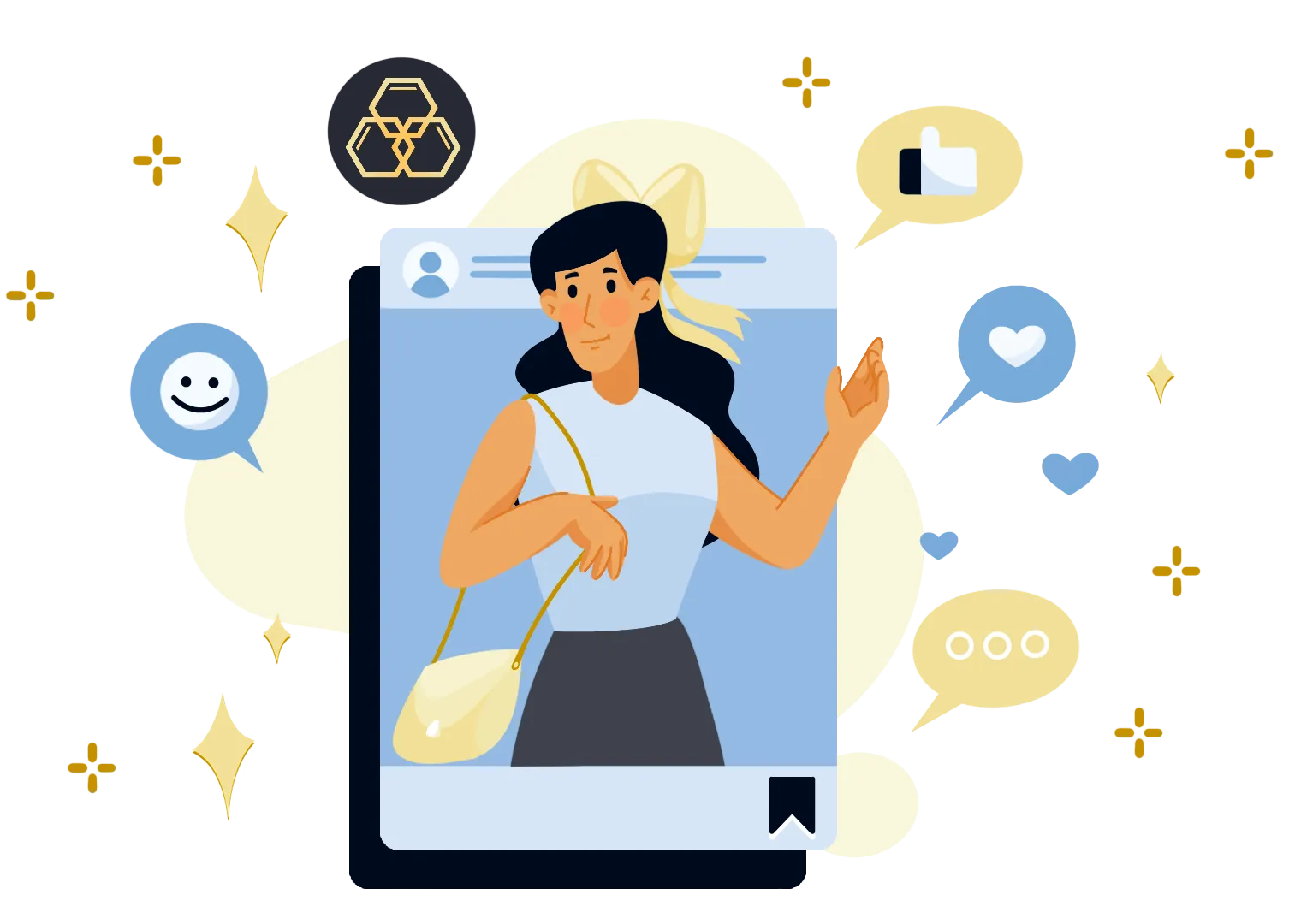 powerful business-to-business marketing strategies illustration