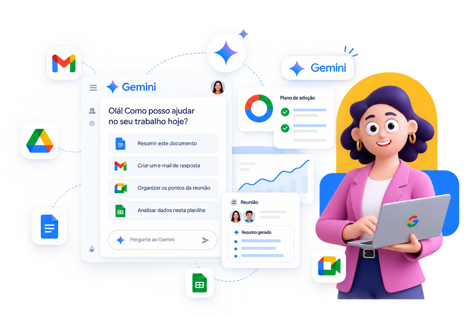 Gentrop, parceiro Google Workspace, apoiando a adoção do Gemini no ambiente de trabalho