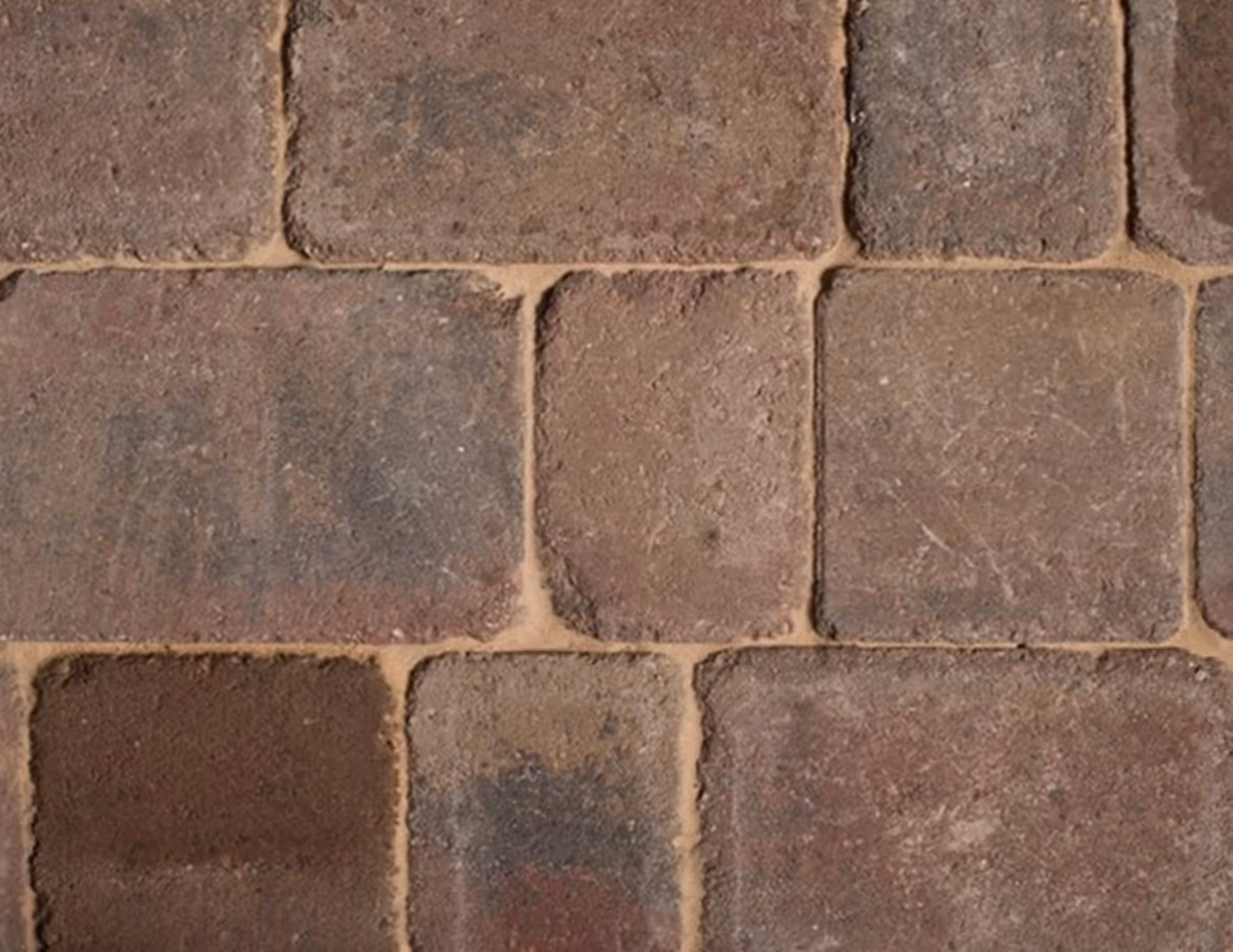 Rumbled Paving - Autumn Mix