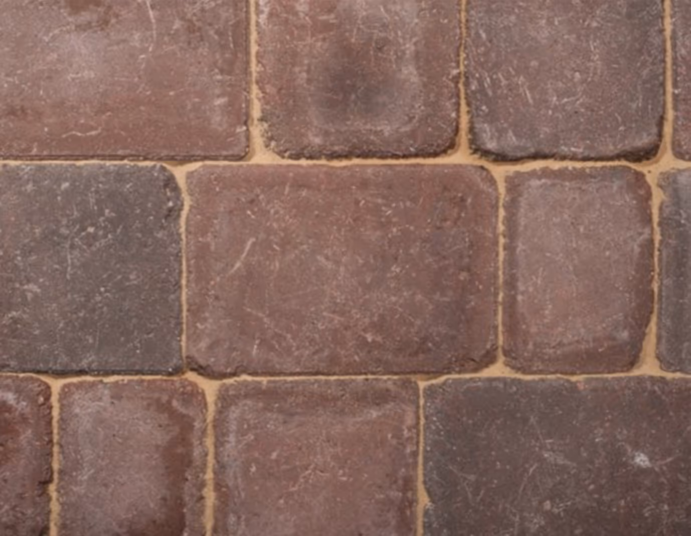 Rumbled Paving - Brindle