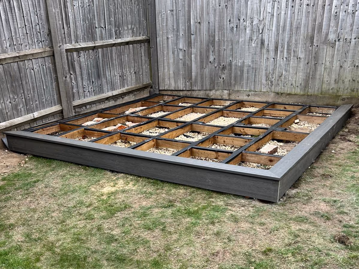 Composite decking - angle 2