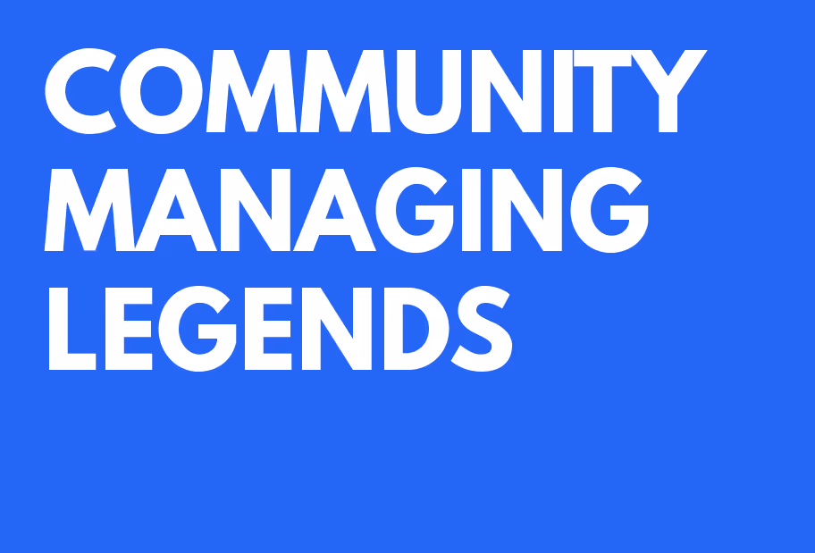 Community Managing