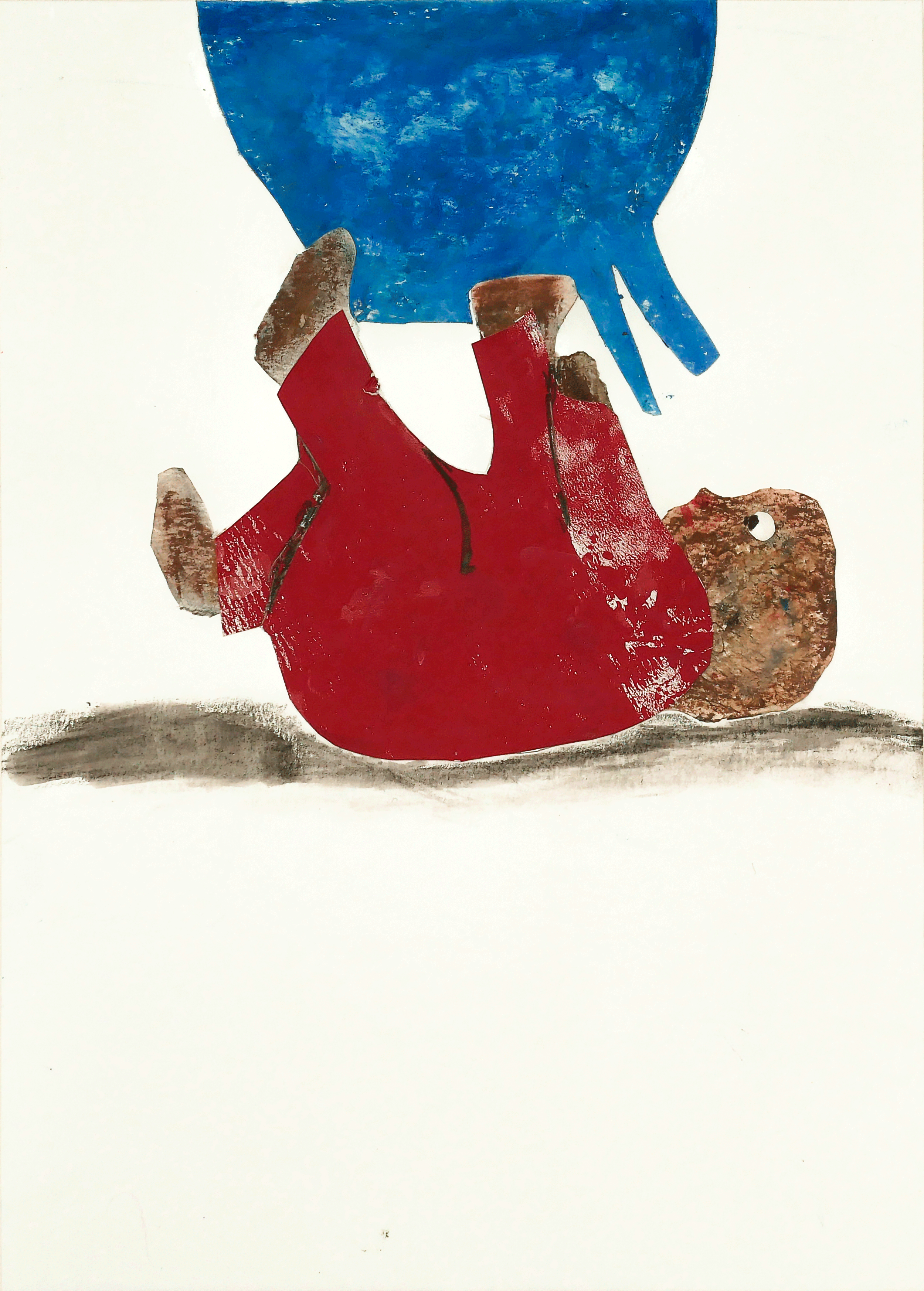 Sylvie Loeb - Peintures & gravures - Bébé joue - Personnages
